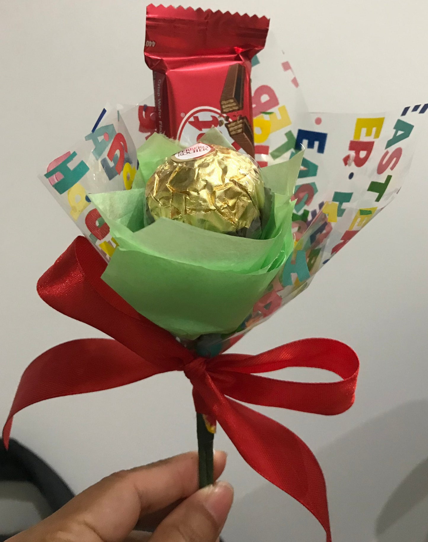 Small chocolate flower