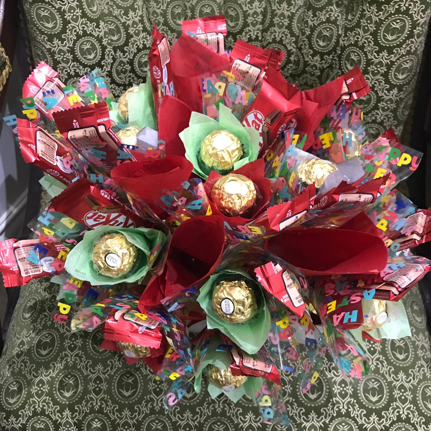 Chocolate bouquet box