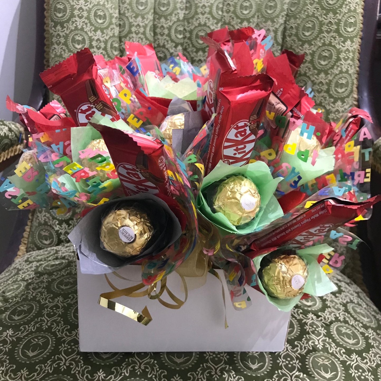 Chocolate bouquet box