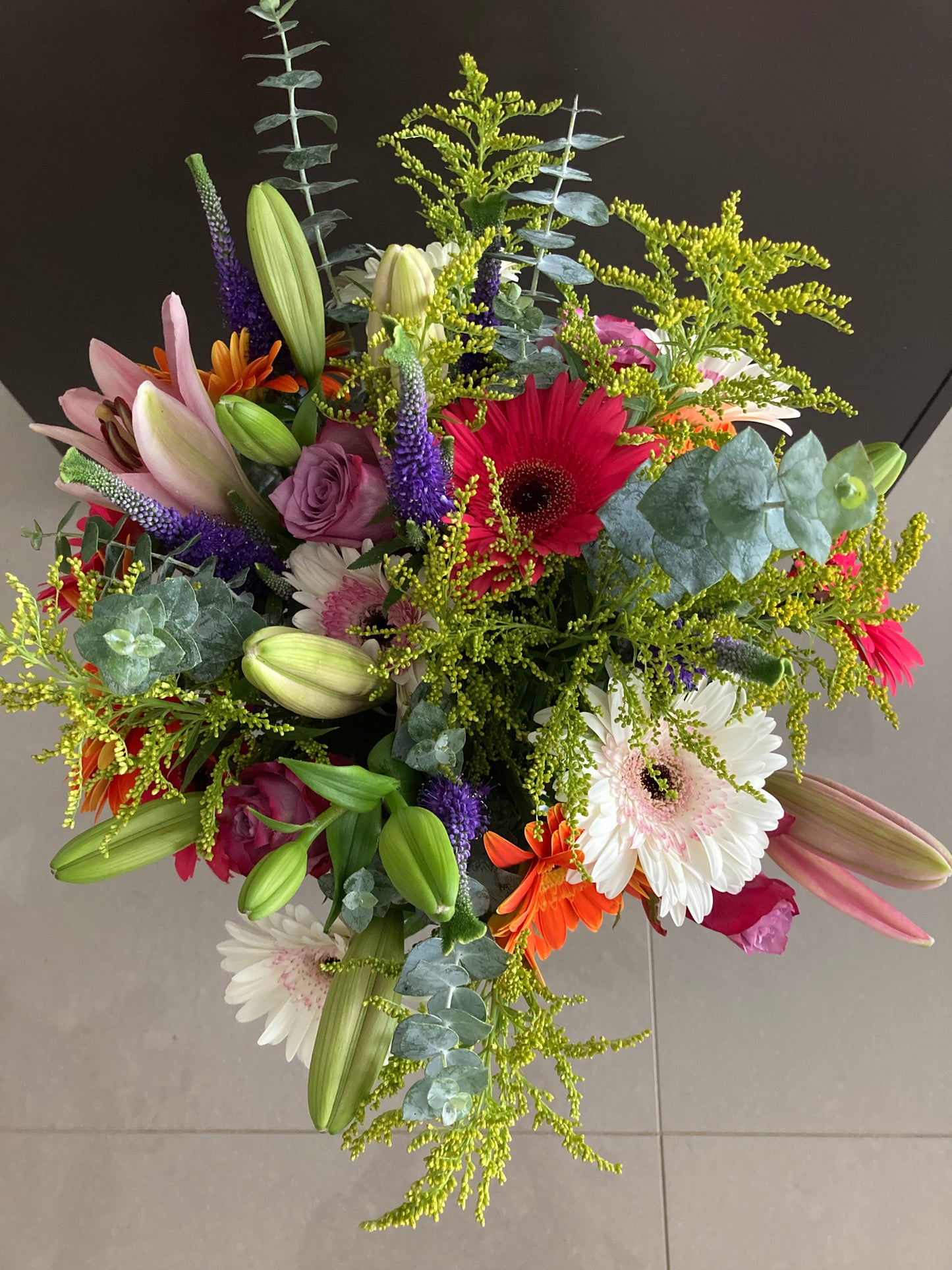 Rainbow bouquet