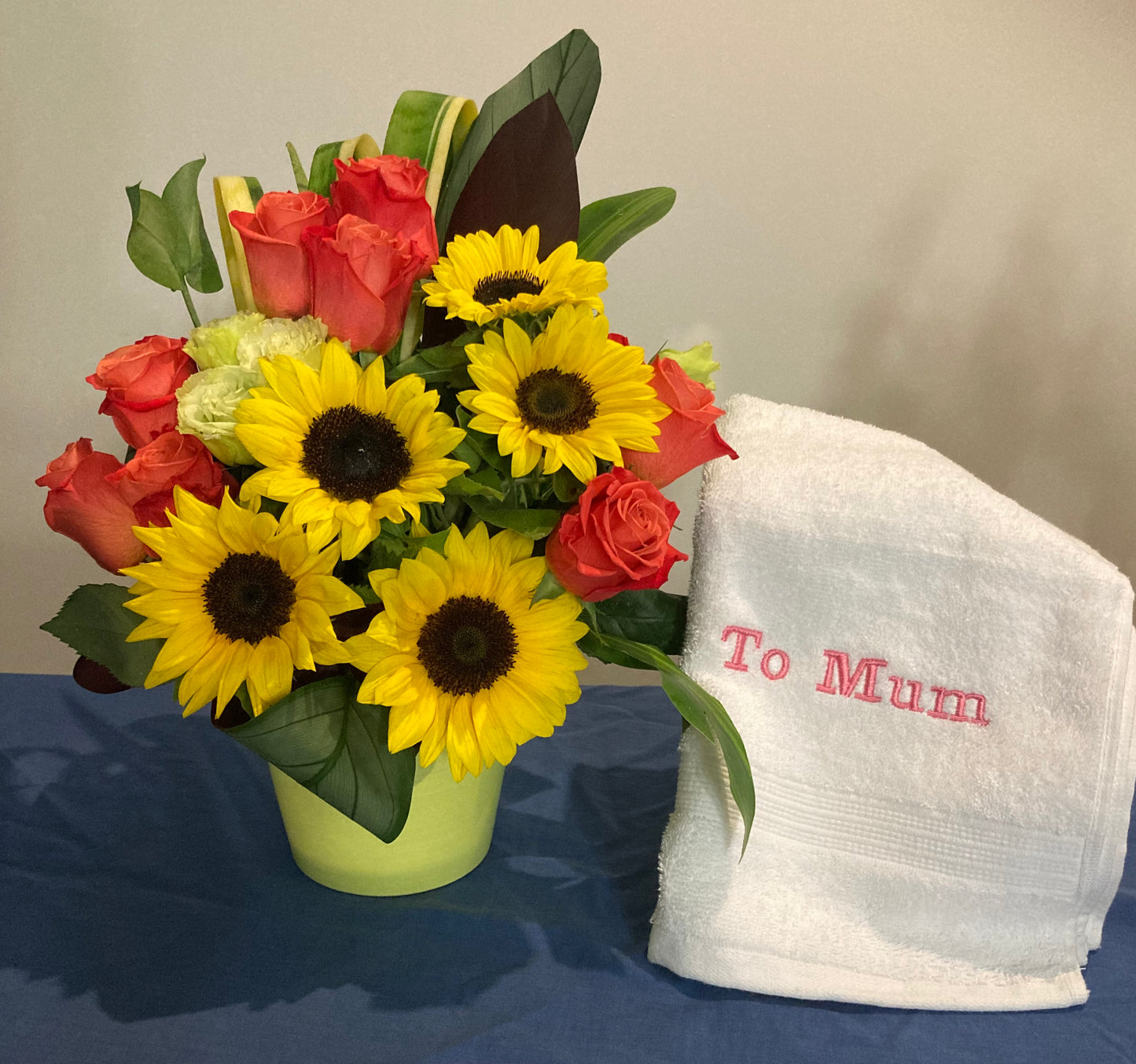 Cheerful blooms for mum