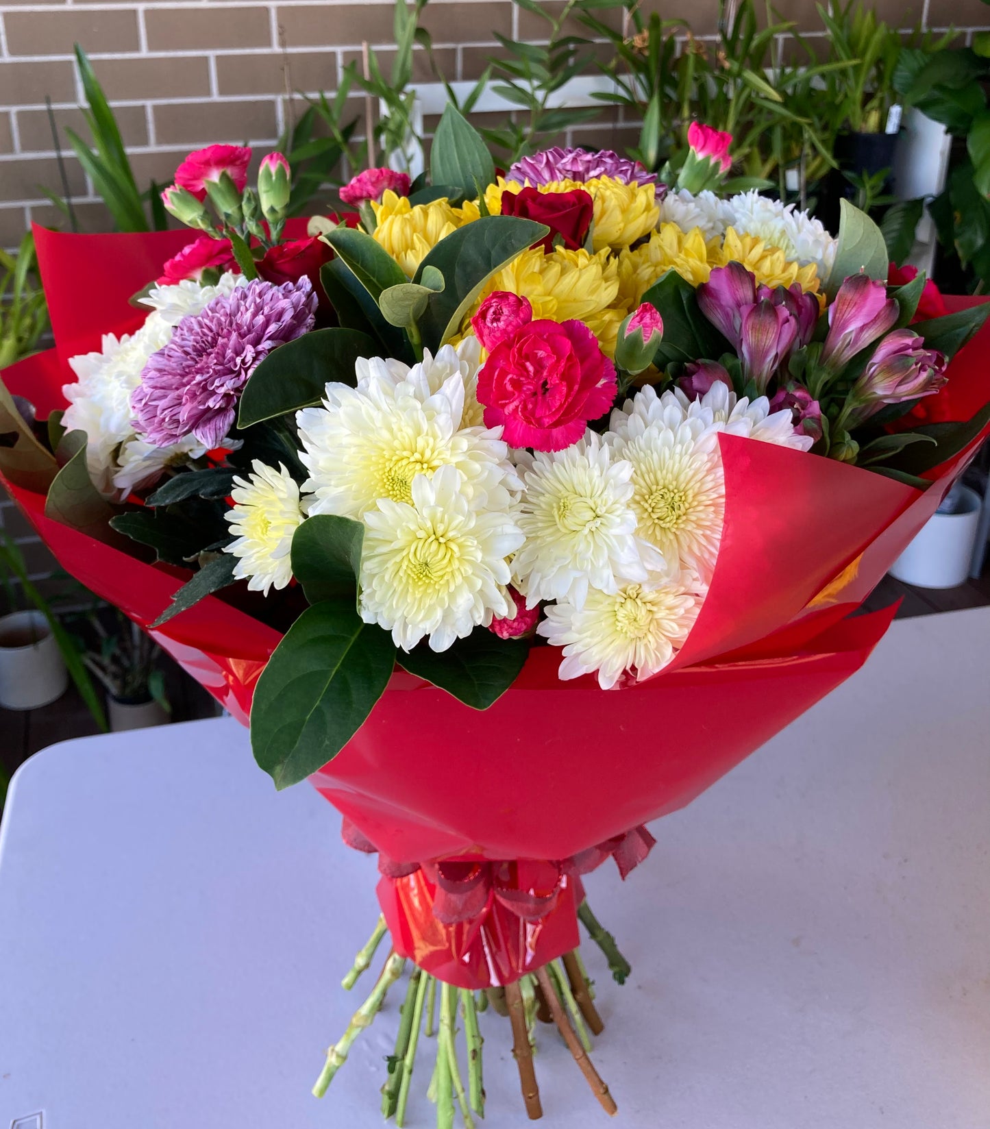 Rainbow bouquet