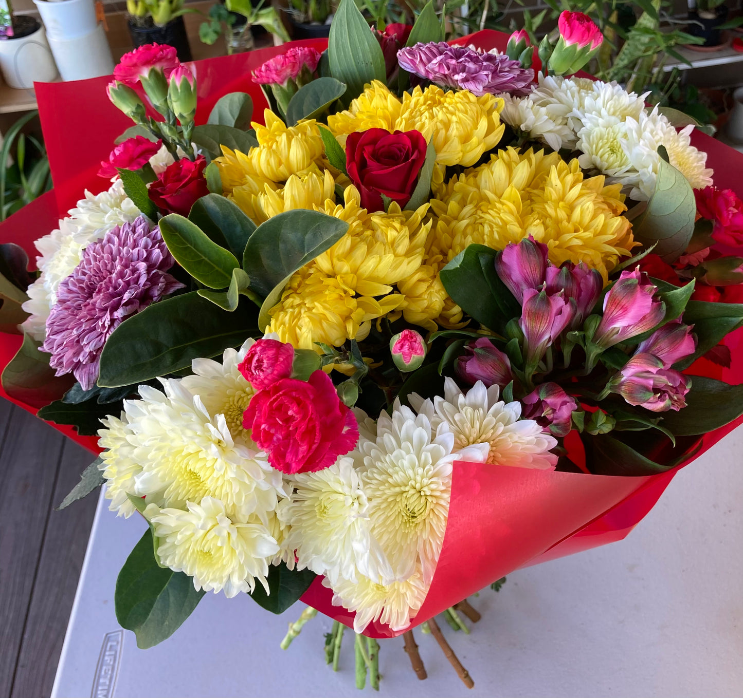 Rainbow bouquet