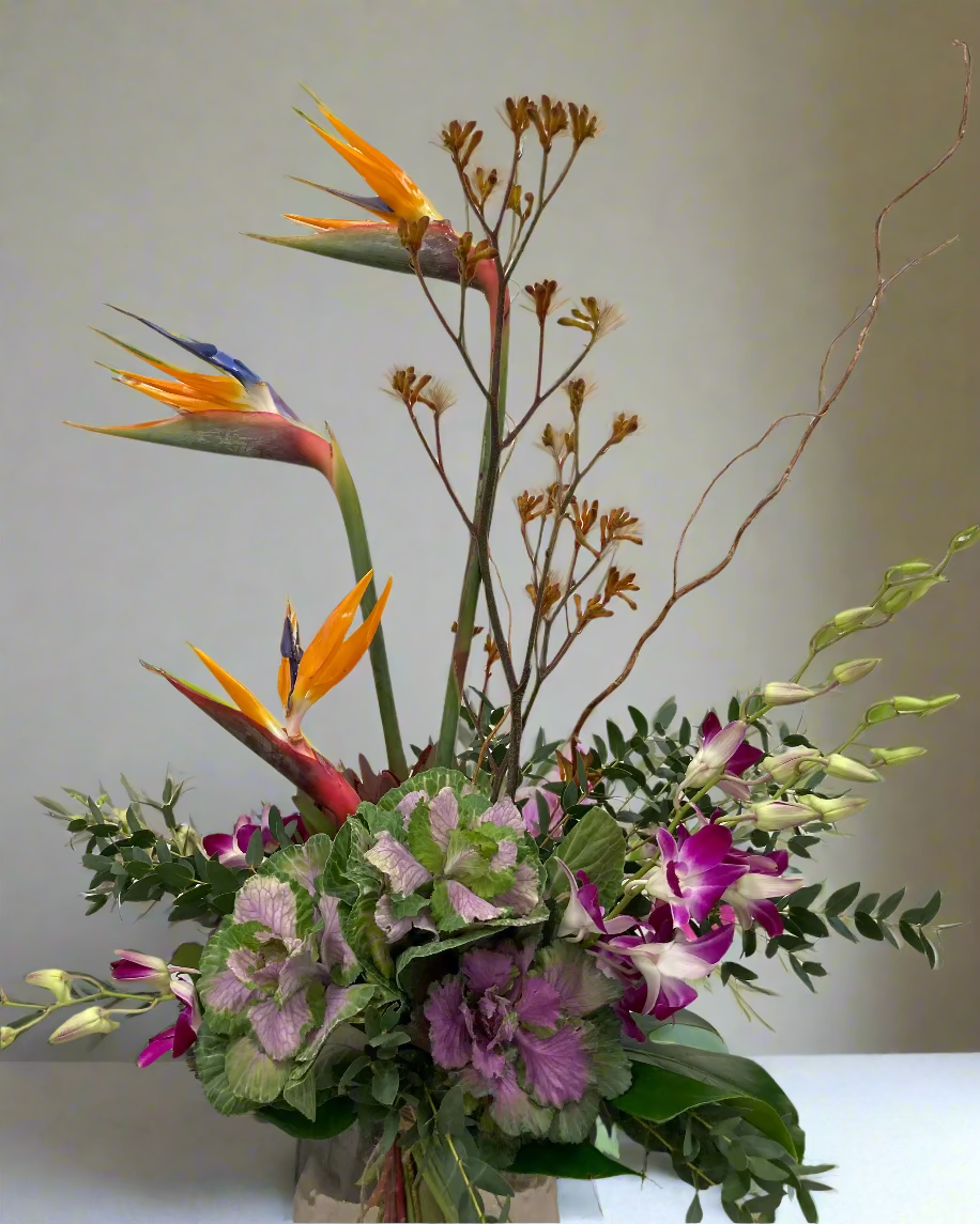 Fresh flower arrangement