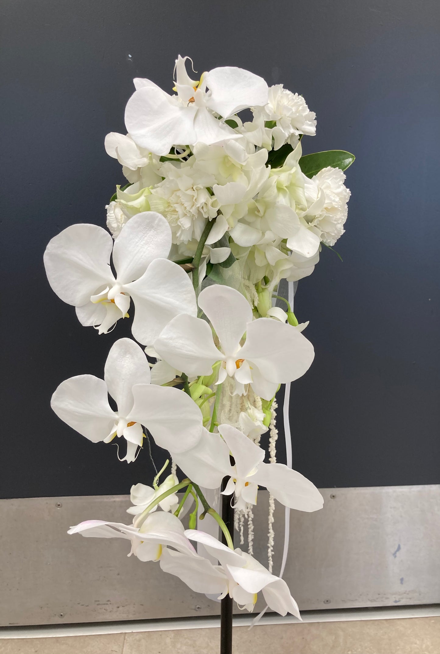 Showers or Waterfall bridal bouquet