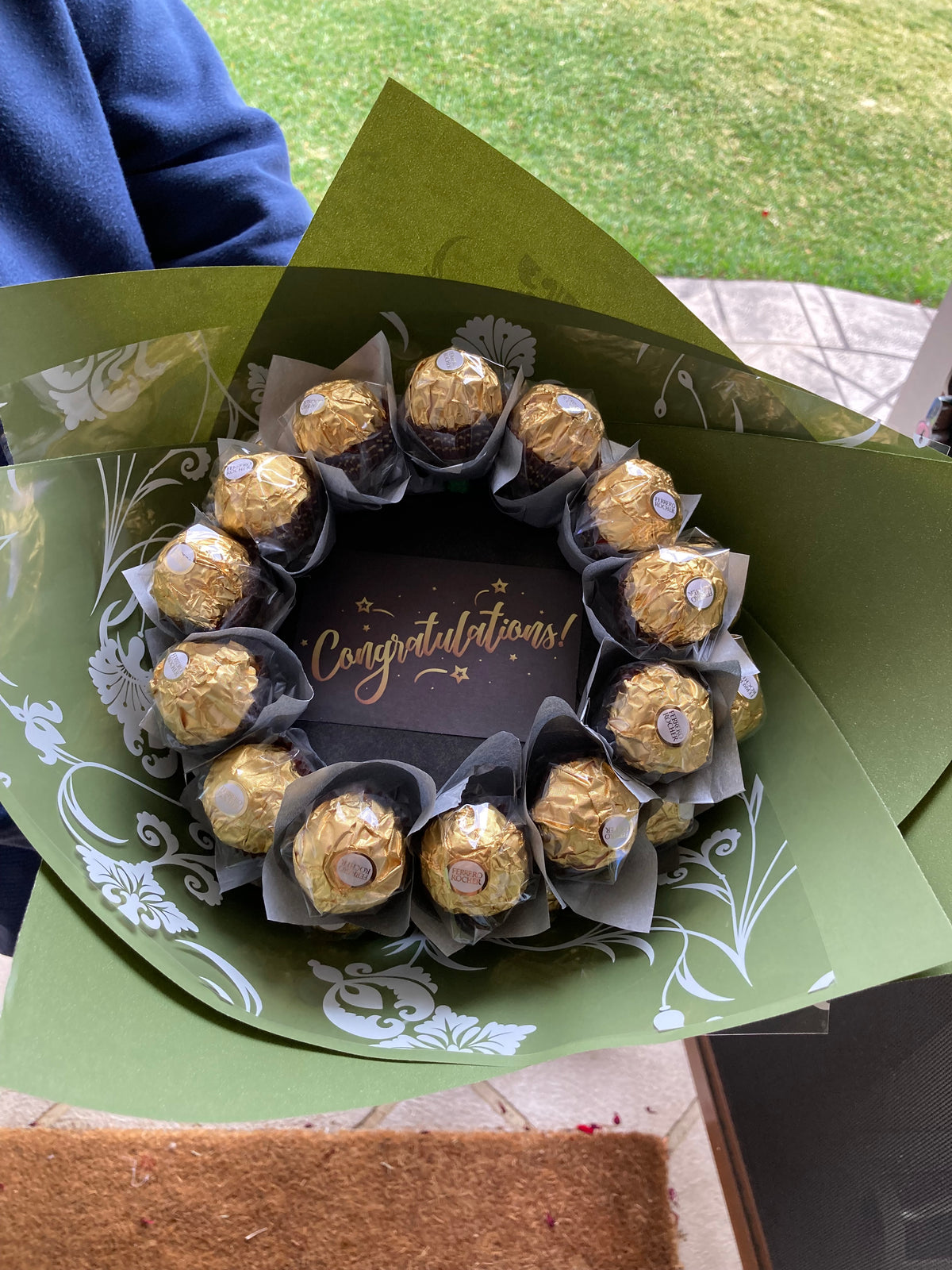 Chocolate bouquet
