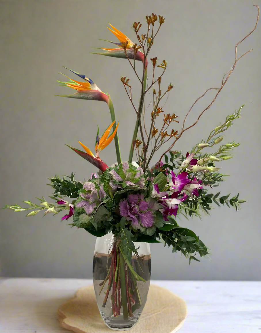 Fresh flower arrangement