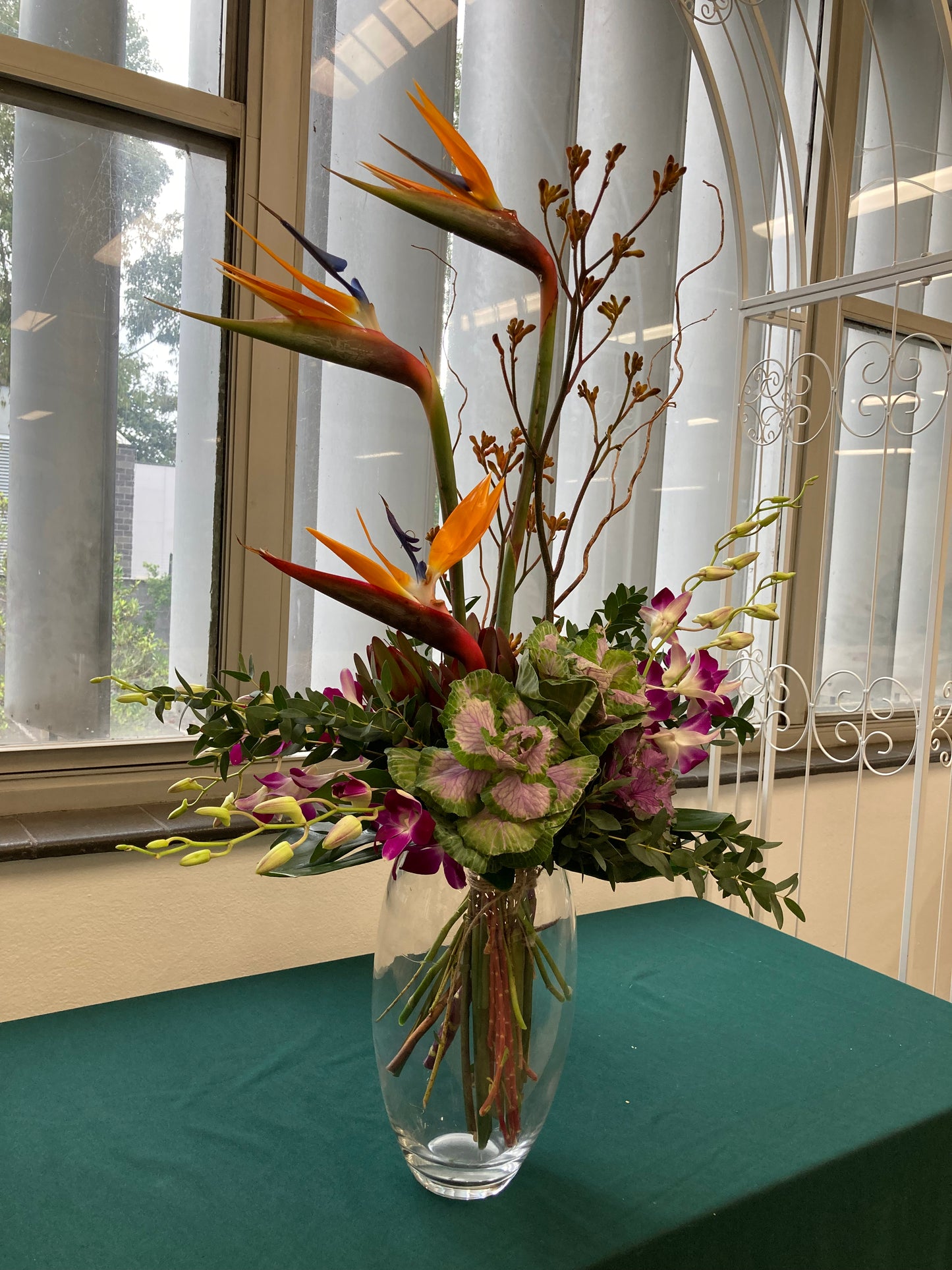 Fresh flower arrangement